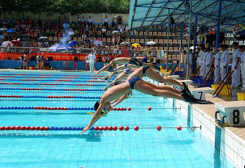 游泳比赛不敢跳水(跳水为什么不戴泳镜)